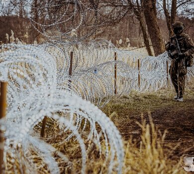 Połowa polsko – białoruskiej granicy chroniona przez żołnierzy WOT