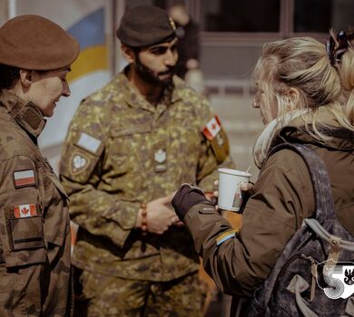 Polsko-kanadyjskie wsparcie uchodźców