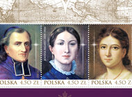 Poczta Polska wydała trzy znaczki z okazji Jubileuszu Kongregacji Ewangelizacji Narodów i Papieskich Dzieł Misyjnych