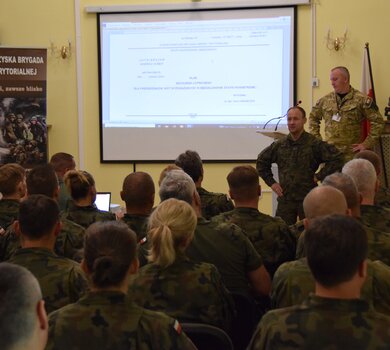 Szkolenie operatorów BSP w Kielcach