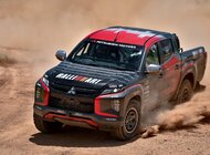 Testy wytrzymałościowe rajdowego Mitsubishi L200 przed Asia Cross Country Rally 2022