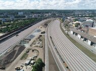 Postęp prac przy modernizacji węzła kolejowego Portu Gdynia