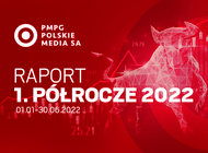 Wyniki Grupy PMPG Polskie Media S.A. po I półroczu 2022 r.: 68% wzrostu skonsolidowanych przychodów ze sprzedaży