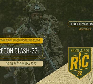 Zawody użyteczno-bojowe Recon clash-22 Wojsk Obrony Terytorialnej w Bieszczadach