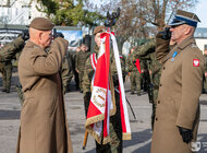 Przekazanie obowiązków dowódcy 1 Podlaskiej Brygady OT