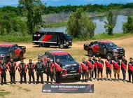 Zwycięstwo zespołu Mitsubishi Ralliart w morderczym rajdzie Asia Cross Country Rally