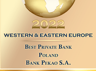 Bank Pekao z kolejną nagrodą za najlepszą bankowość prywatną w Polsce