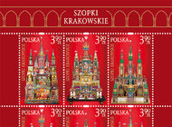 „Szopki Krakowskie” na znaczkach Poczty Polskiej