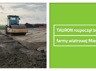 TAURON rozpoczął budowę farmy wiatrowej na Pomorzu Zachodnim