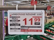 Auchan wkracza w kolejną fazę wdrożenia elektronicznych etykiet cenowych