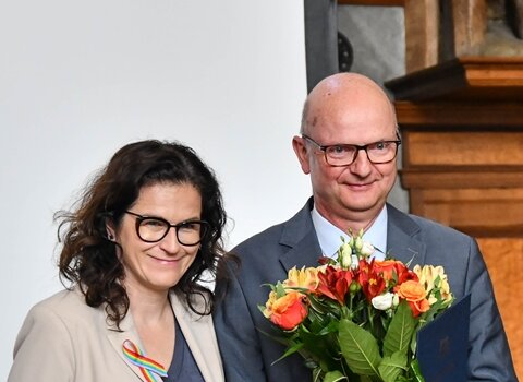 Dr hab. Sławomir Kościelak, prof. UG otrzymuje Nagrodę Prezydenta Miasta Gdańska w Dziedzinie Kultury.