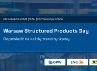 ING współorganizatorem Warsaw Structured Products Day