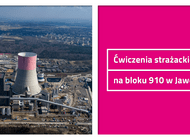 Teren bloku 910 MW już po raz drugi scenerią dla ćwiczeń strażaków