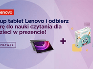 Akcja promocyjna „Lenovo wspiera edukację” przedłużona!  Otrzymaj grę „Lekti Monster. Nauka czytania” w prezencie przy zakupie wybranego tabletu Lenovo. 
