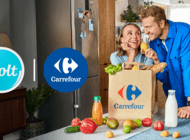 Carrefour wprowadza usługę Wolt Drive – codzienne zakupy ze sklepu online przywiezie kurier partnerski Wolt