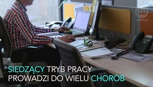 Praca biurowa sprzyja niewydolności żył