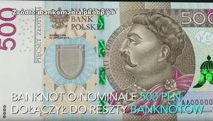 Czy banknot 500-złotowy sprawdzi się w dobie płatności bezgotówkowych?