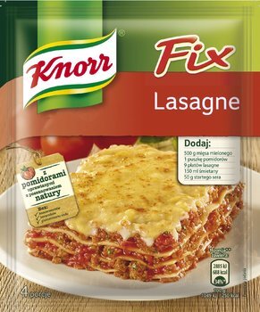 Fix Lasagne Knorr - włoski smak na polskim talerzu 