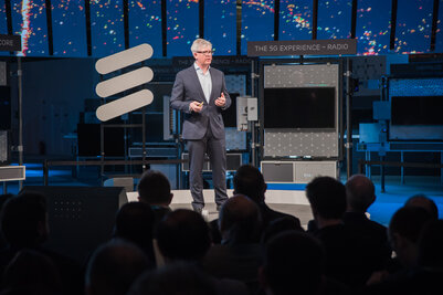 Börje Ekholm, CEO, Ericsson na MWC 2017