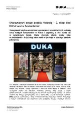 Skandynawski design podbija Holandię  2 sklep sieci DUKA w Amsterdamie! - informacja prasowa, 18 kwietnia 2017.pdf