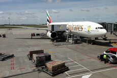 An Emirates B777-200 pictured at Chopin Airport.jpg