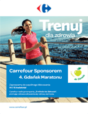 Carrefour sponsorem 4. Gdańsk Maratonu.png