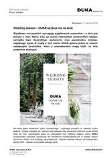 Wedding season - DUKA szykuje się na ślub - informacja prasowa.pdf