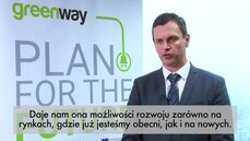 Peter Badik - Umowa z EBI pozwala na ozszerzenie dzialalności GreenWay na kraje Bałtyckie.mov