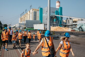 Enea Elektrownia Połaniec - Widok od strony Zielonego Bloku (1)