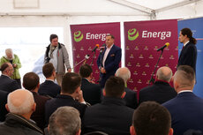 Marek Konieczny, Prezes Energi Investu, podczas konferencji na Farmie Wiatrowej Przykona.jpg