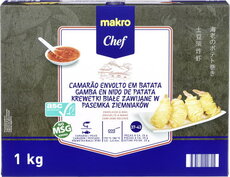 MAKRO Chef - Krewetki białe zawijane w pasemka ziemniaków.jpg