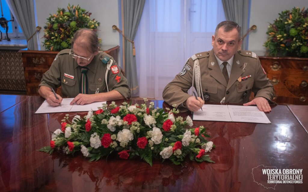 Porozumienie o współpracy WOT z ZHP i ZHR
