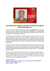 Ewa Budzynowska Dyrektorem Sprzedaży i Rozwoju Oferty Digital w PMPG Polskie Media S.pdf