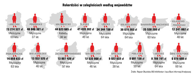 Zaległości Polaków - w kryzys wchodzą z 80 mld zł długu- 47 InfoDLug maj2020 wykres 11