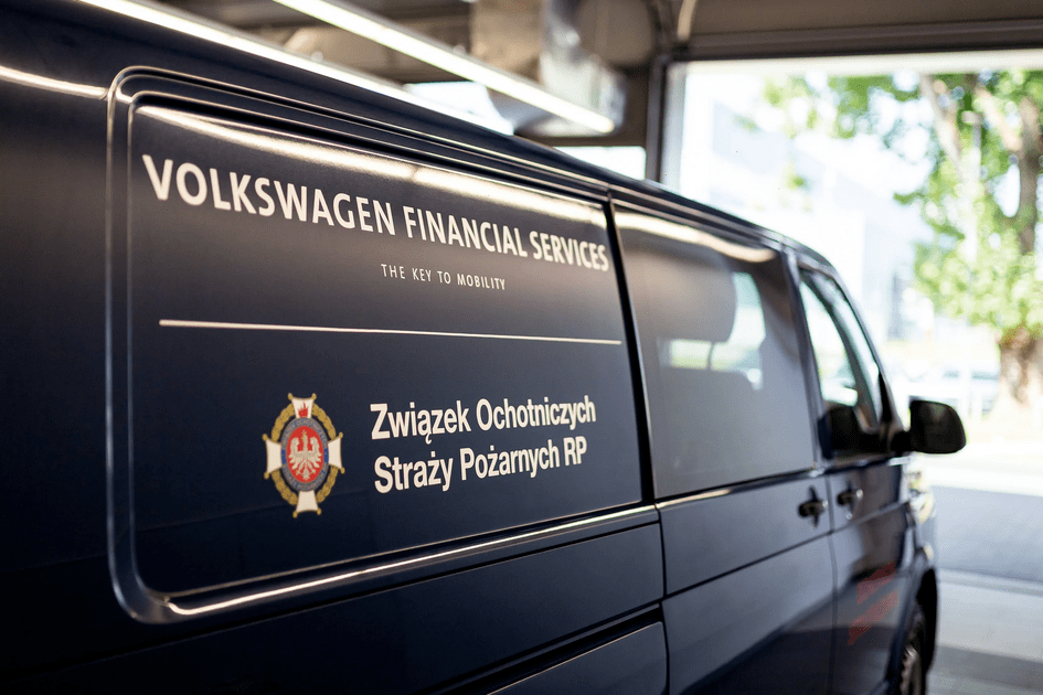Volkswagen Financial Services przekazał OSP 30 VW