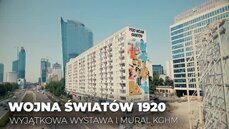 Mural 1920 Wojna Światów w Warszawie - odsłonięcie.mp4