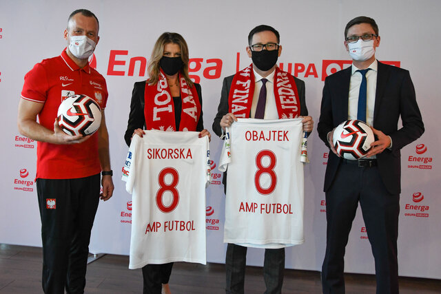 Od lewej: Przemysław Świercz, Adrianna Sikorska, Daniel Obajtek, Mateusz Widłak 