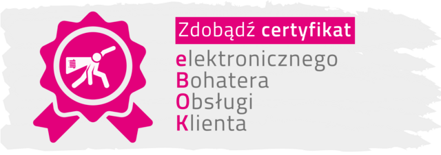 Logo akcji Zdobądź certyfikat elektronicznego Bohatera Obsługi Klienta.png