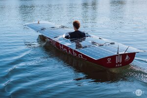 Zyxel Networks PRimgae AGH Solar Boat łódź Baśka