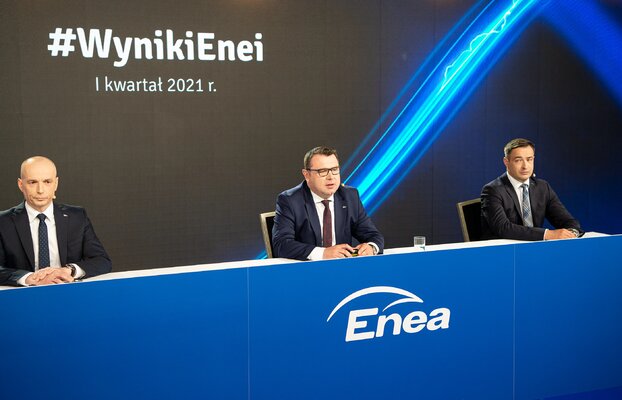 Zgodne z oczekiwaniami wyniki finansowe i operacyjne Grupy Enea za I kwartał 2021 r (1)