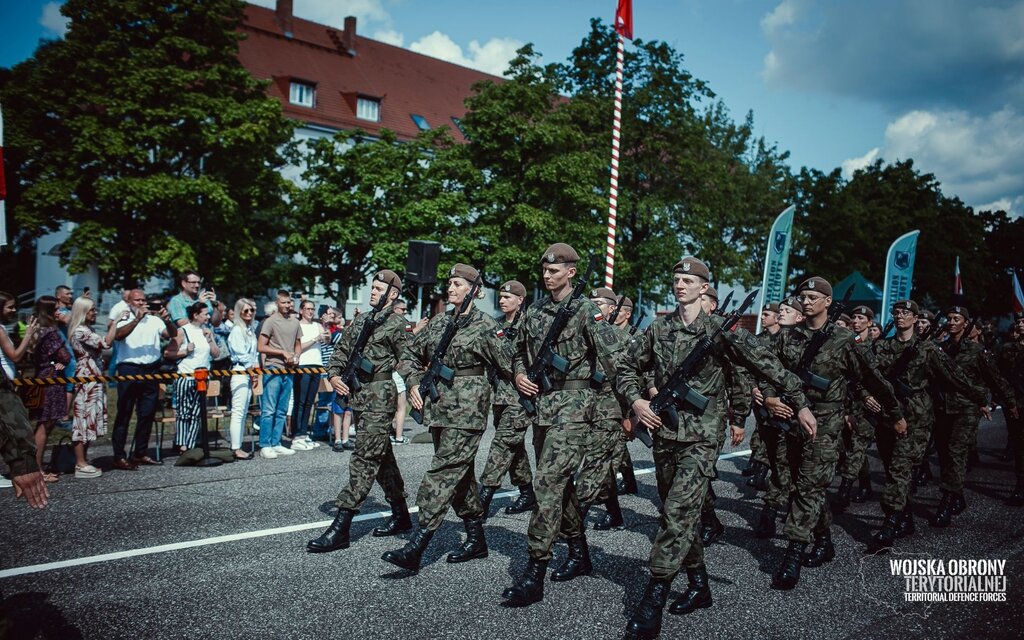 Przysięga wojskowa w Słupsku.