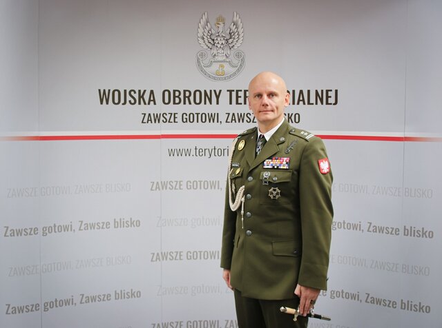 ppłk Artur Sarzyński - twórca Pierścienia Honorowego DWOT