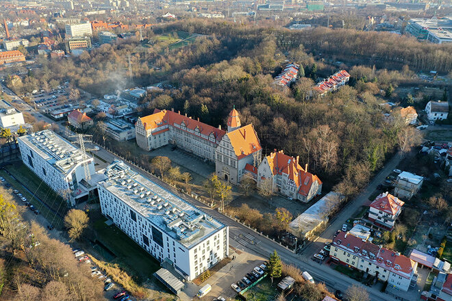 Na zdj. dawny budynek Wydziału Chemii UG na ul. Sobieskiego, który zakupiła Politechnika Gdańska