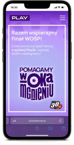 Play WOŚP - playdlawosp pl