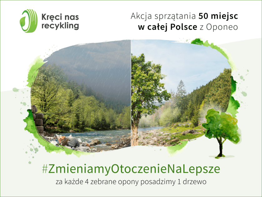 forgiven Donation Dust OPONEO.PL S.A. posadzi drzewa za oddane do utylizacji opony w serwisach  partnerskich - infoWire.pl