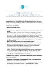 [Tekst] Manifest Koalicji Ratujmy Rzeki na Światowy Dzień Wody 2022.pdf