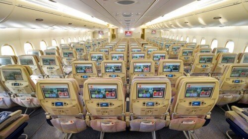 Emirates' in-flight entertainment system