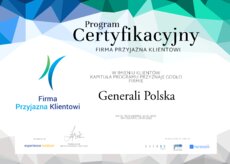 Generali Polska certyfikat FPK2021.png