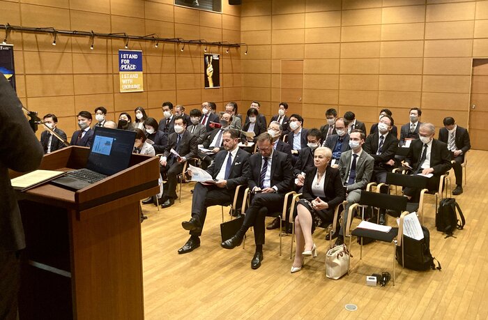Seminarium 3W w Ambasadzie RP w Tokio - goście