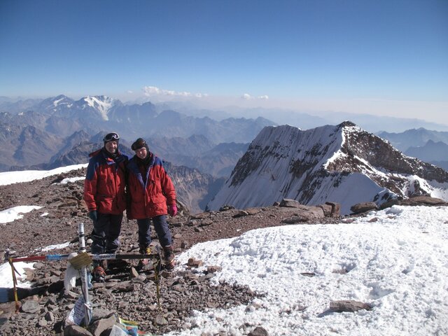 Aconcagua rodzinnie  luty 2012 